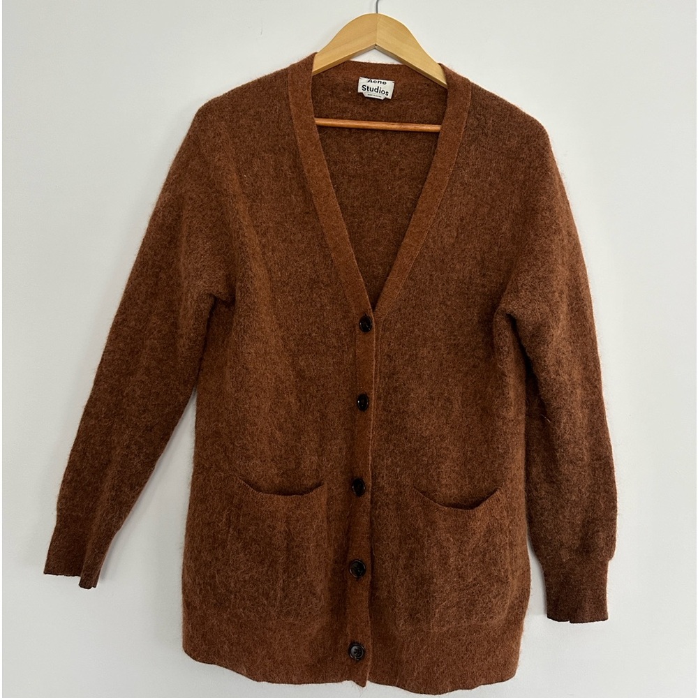 ACNE STUDIOS alpaca cardigan